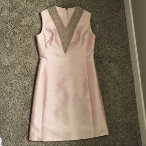 Vintage 60s or 70s beaded sleeveless dress